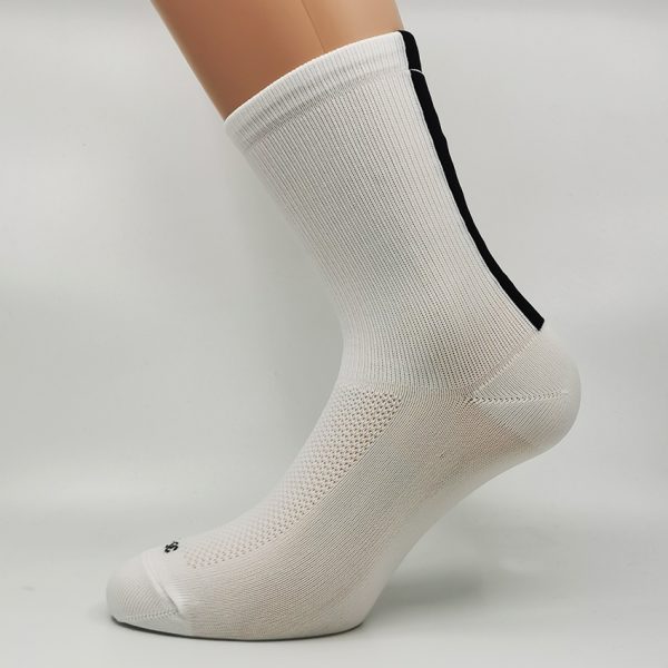 Kolesarska nogavica – bela