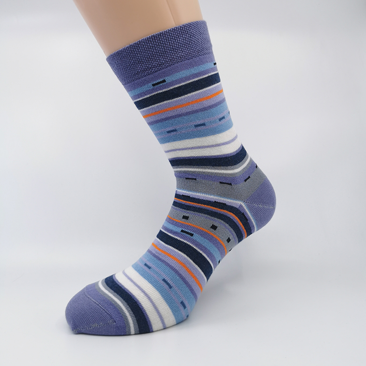 LANA-Z-29a Nogavice Line X Grey- bombažna visoka nogavica