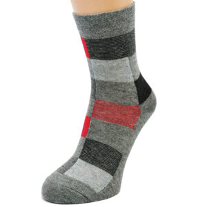 Nogavice Rdeči kvadrat – otroška visoka nogavica