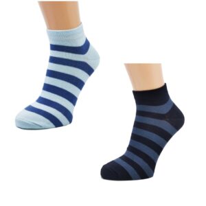 Nogavice Modre črte – otroška nizka nogavica <I> [2 varianti] </I>