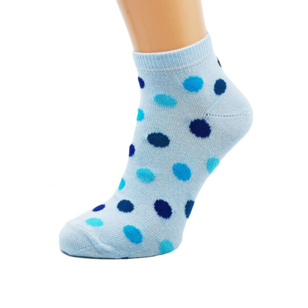 Nogavice Modre pike – otroška nizka nogavica