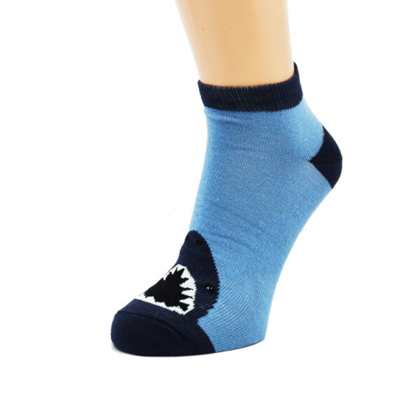 Nogavice Angry Shark – otroška nizka nogavica <I> [2 varianti] </I>