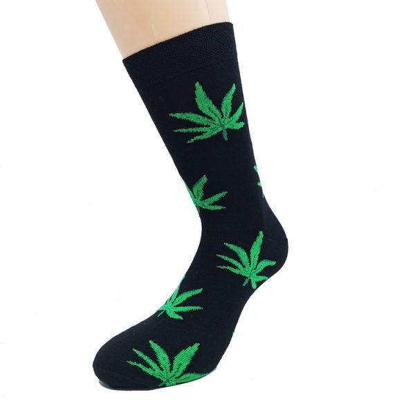 Nogavice Cannabis – bombažna visoka nogavica <I>[3 variante]</I>