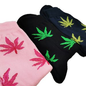 Nogavice Cannabis – bombažna visoka nogavica <I>[3 variante]</I>