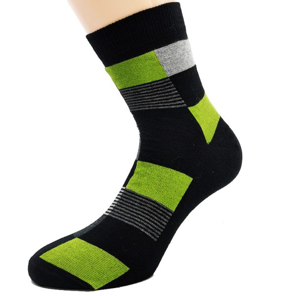 Nogavice Stripes & Squares – bombažna moška nogavica <I>[5 variant]</I>